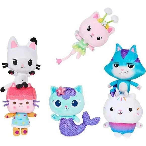 7-inch Cakey Cat Purr-ific  Plush Toy for kids - Picture 6 of 7